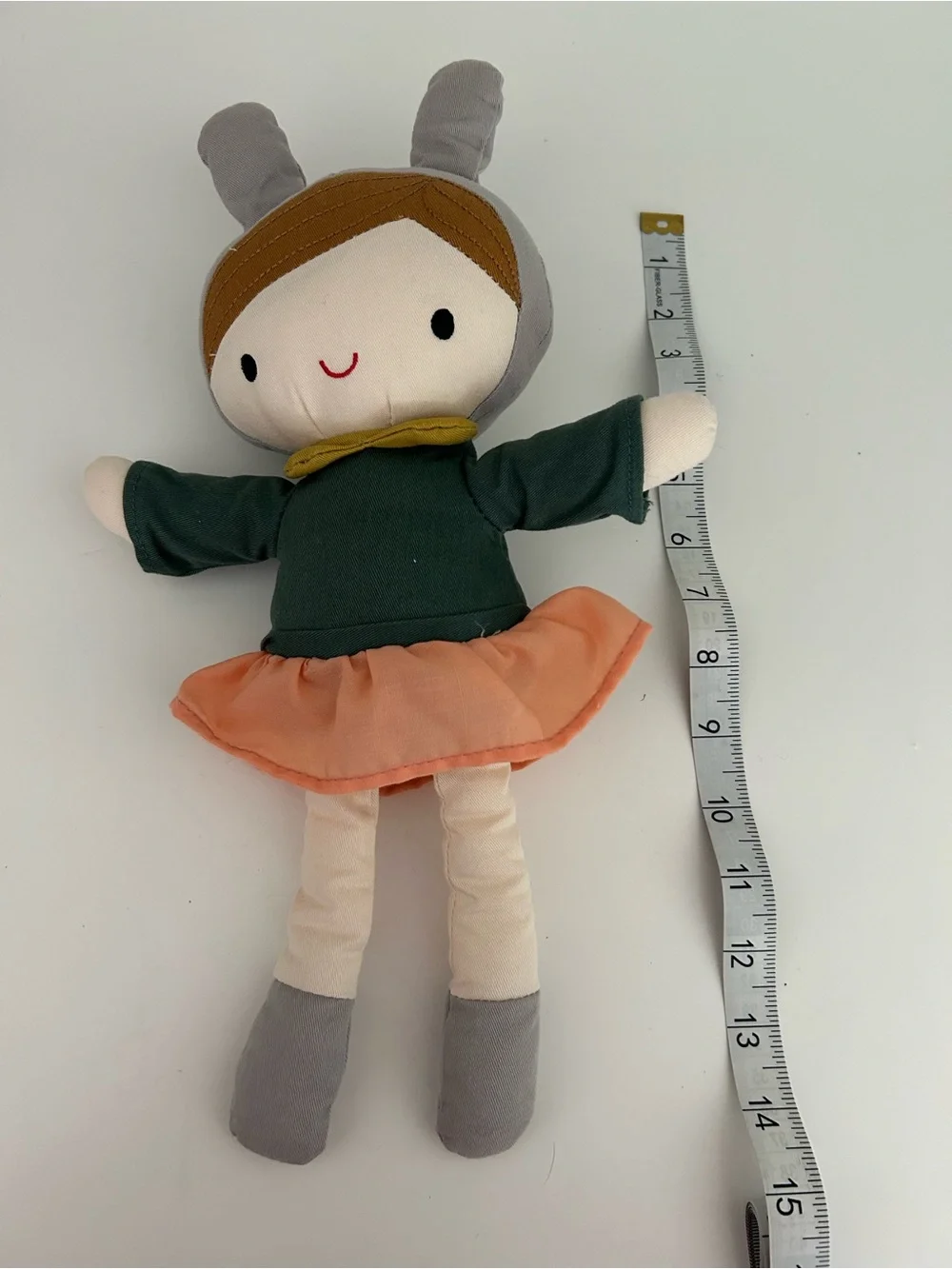Linzy Plush Doll with Bunny Ears